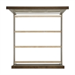 Picket House Furnishings Bloomfield King Panel Bed - Medium Brown & Washed Stone