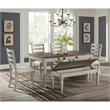 Picket House Furnishings Bloomfield Rectangular Dining Table - Medium Brown
