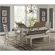 Picket House Furnishings Bloomfield Rectangular Dining Table - Medium Brown