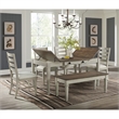 Picket House Furnishings Bloomfield Rectangular Dining Table - Medium Brown