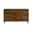 Picket House Furnishings Zuma 6-Drawer Dresser in Walnut