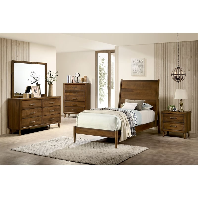 Picket House Furnishings Zuma 6-Drawer Dresser in Walnut