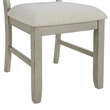 Picket House Furnishings Bloomfield 7PC Standard Height Dining Set -Medium Brown