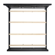 Picket House Furnishings Sumner King Panel 3PC Bedroom Set in Black