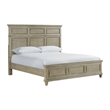 Picket House Furnishings Emiko King Panel 3PC Bedroom Set in Light Gray