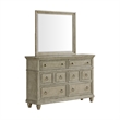 Picket House Furnishings Emiko Queen Panel 5PC Bedroom Set - Gray