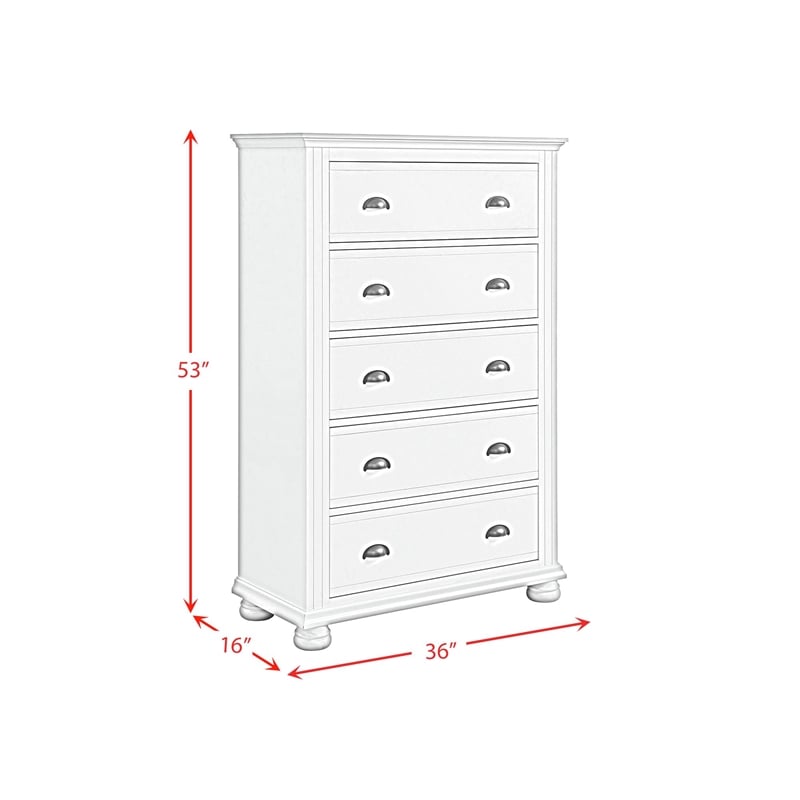Picket House Furnishings Conaughey  Full Panel 3PC Bedroom Set in White