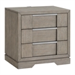Picket House Furnishings Argo King Panel 3PC Bedroom Set with LED in Gray