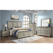 Picket House Furnishings Bloomfield Panel 3PC Bedroom Set - Medium Brown