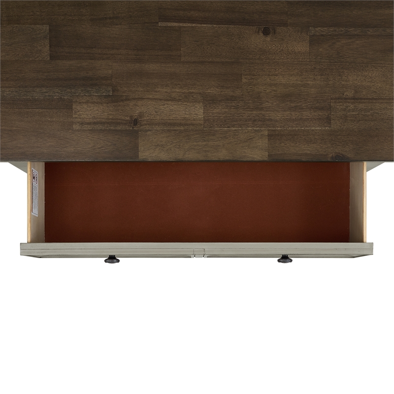 Picket House Furnishings Bloomfield Panel 3PC Bedroom Set - Medium Brown