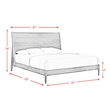 Picket House Furnishings Zuma King Panel 5PC Bedroom Set in Walnut