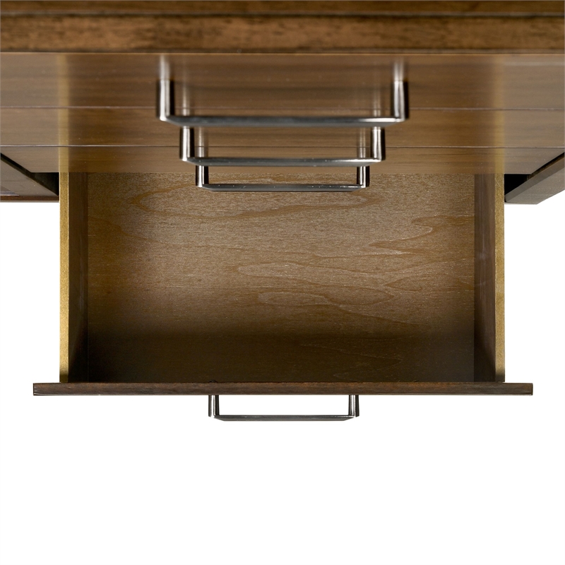 Picket House Furnishings Zuma Queen Panel 5PC Bedroom Set in Walnut