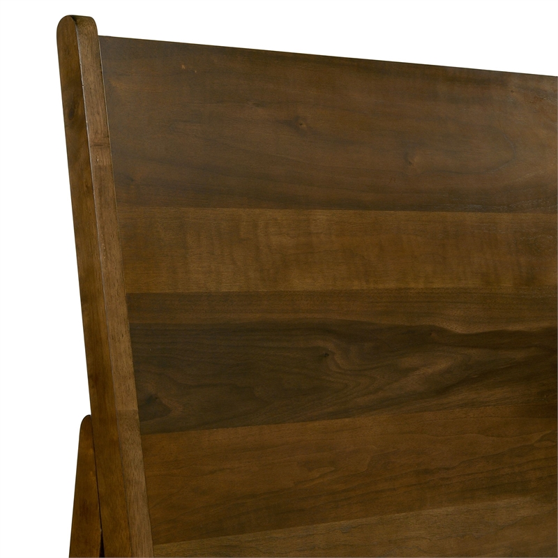 Picket House Furnishings Zuma Queen Panel 5PC Bedroom Set in Walnut
