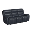 Picket House Furnishings Florin  2PC Living Room Set in Pebble Navy