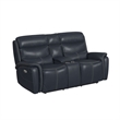 Picket House Furnishings Florin  2PC Living Room Set in Pebble Navy