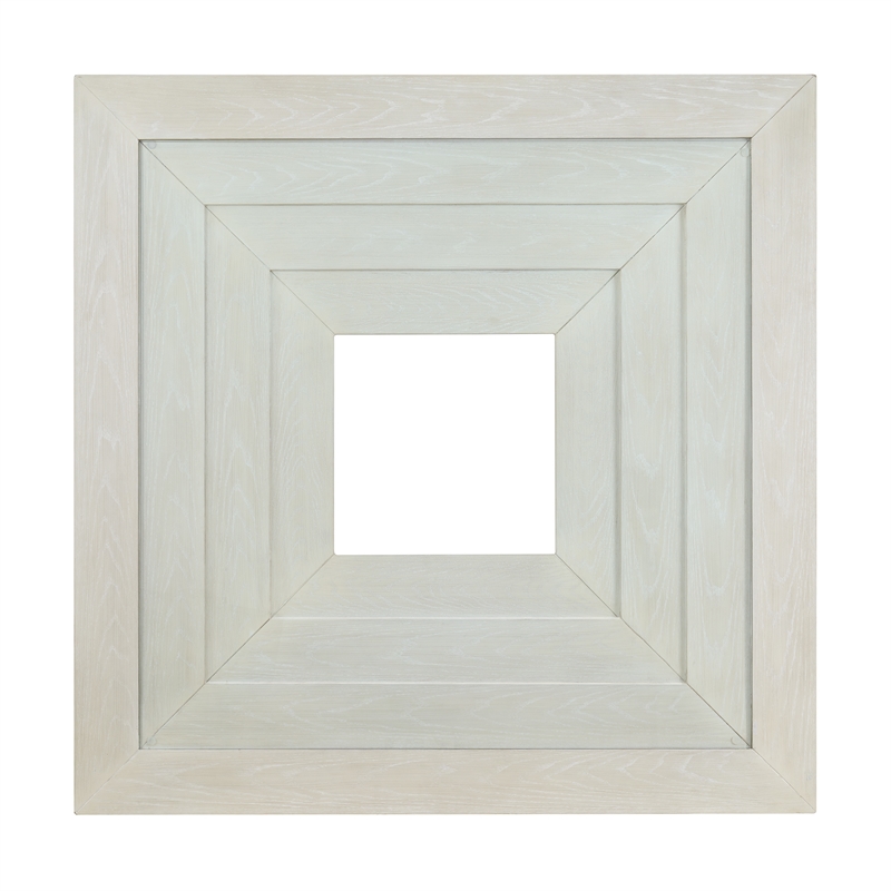 Picket House Furnishings Rhiannon Square Counter Table in Antique White
