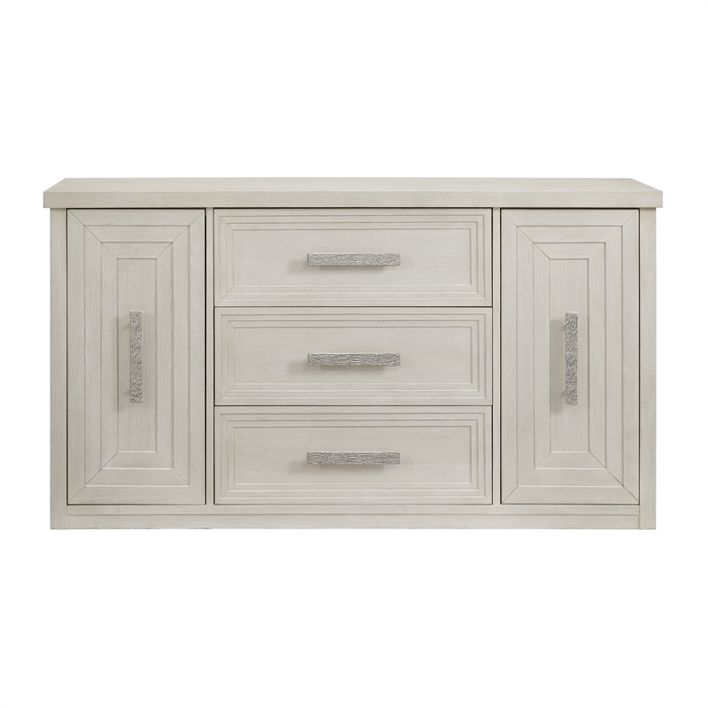 Picket House Furnishings Rhiannon Server in Antique White
