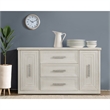 Picket House Furnishings Rhiannon Server in Antique White