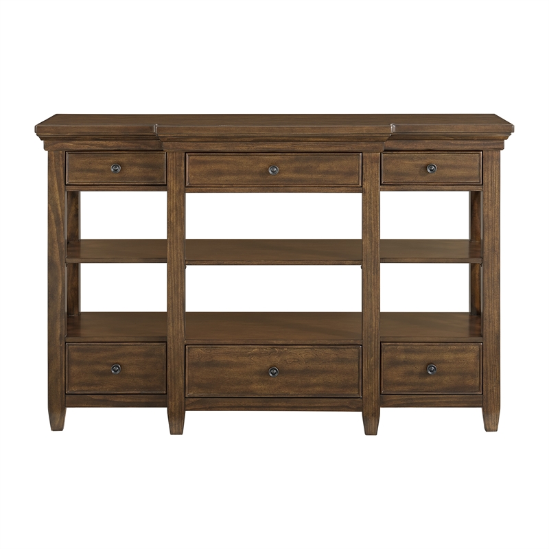 Picket House Furnishings Stark Buffet Table & Sideboard in Cherry
