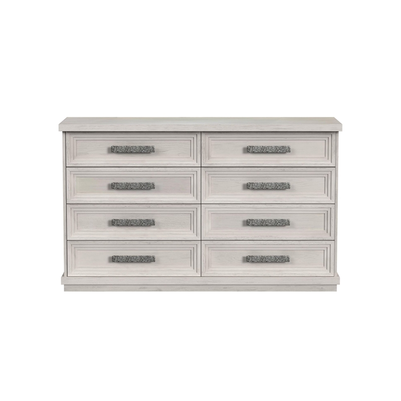 Picket House Furnishings Rhiannon 8-Drawer Dresser in Antique White