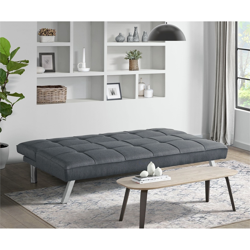 Picket House Furnishings McAllen Sleeper Sofa in Sandra Gray