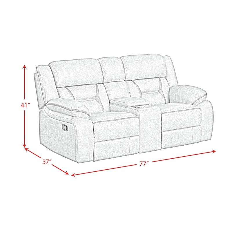 Picket House Furnishings Kaoru 2PC Living Room Set - Corral Grey