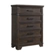 Picket House Furnishings Canyon Ridge King Storage 5PC Bedroom Set in Charcoal
