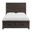 Picket House Furnishings Canyon Ridge  Queen Storage Bed in Charcoal