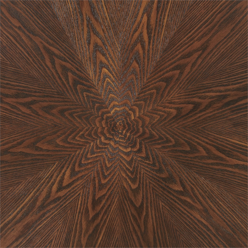Picket House Furnishings Williams Round End Table in Walnut