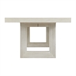 Picket House Furnishings Rhiannon Rectangular Dining Table in Antique White