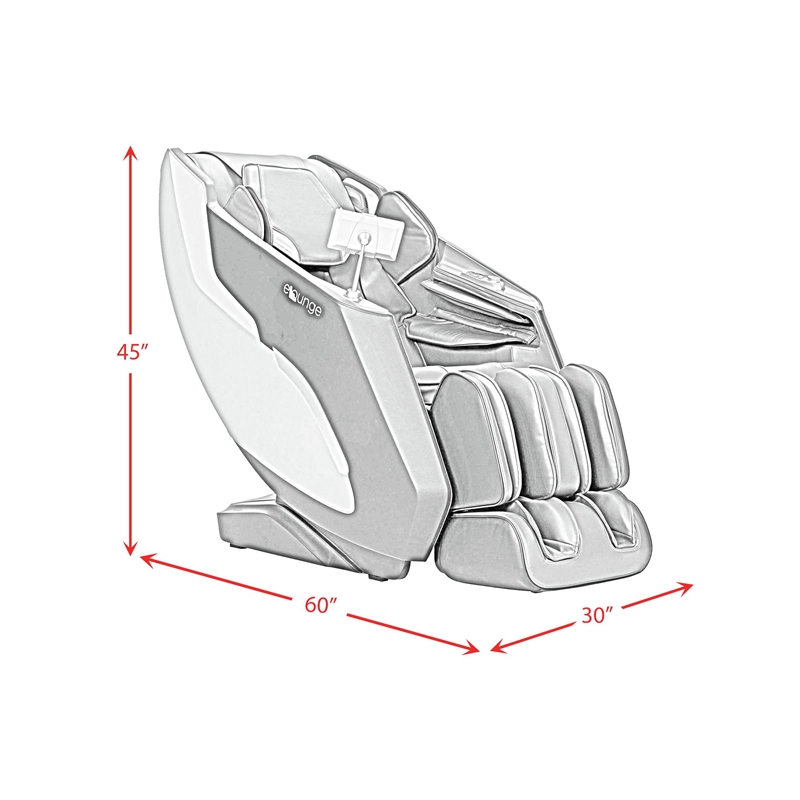 Picket House Furnishings Enhance Massage Chair in Navy PU