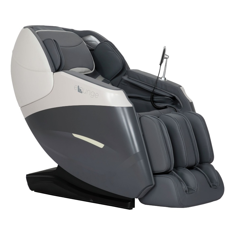 Picket House Furnishings Crescendo Massage Chair in Charcoal PU
