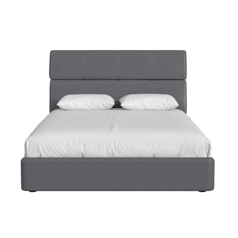 Picket House Furnishings Booker Full Bed in Grey PU