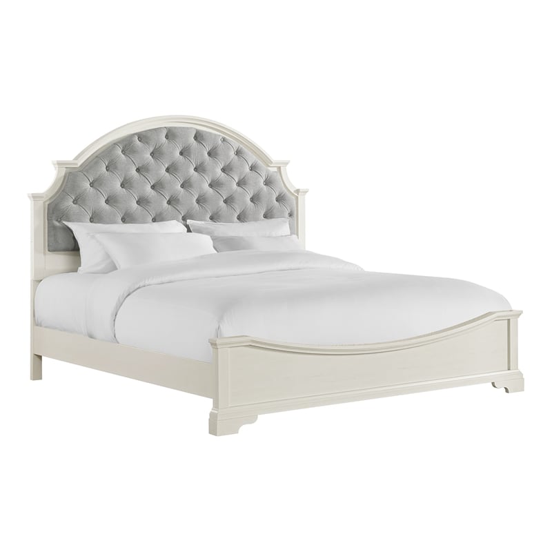 Picket House Furnishings Ulysses Youth King UPH 3PC Bedroom Set in White