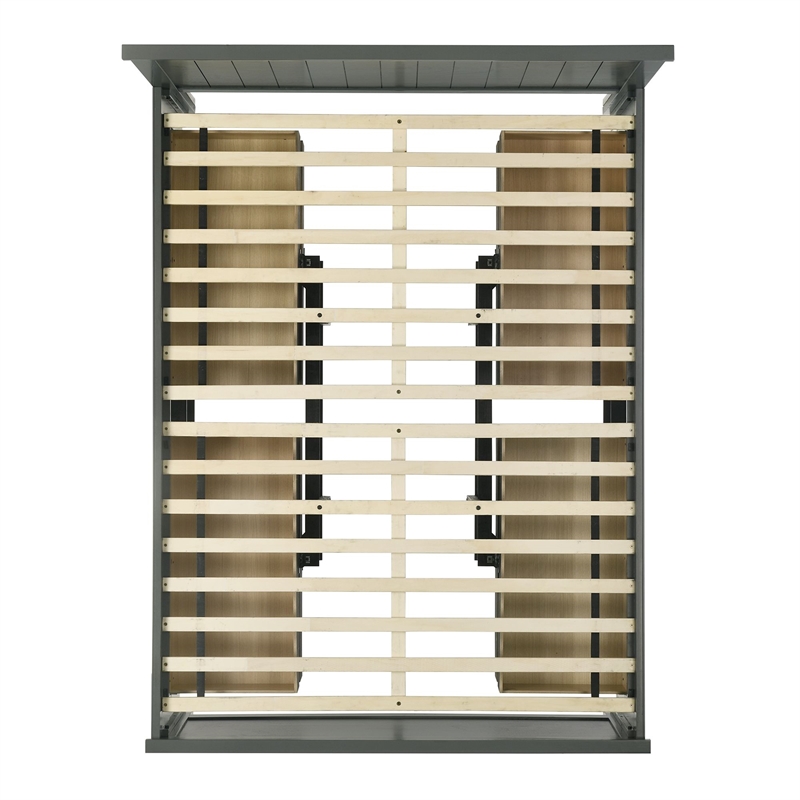 Picket House Furnishings Santino Full Captains Bed in Gray