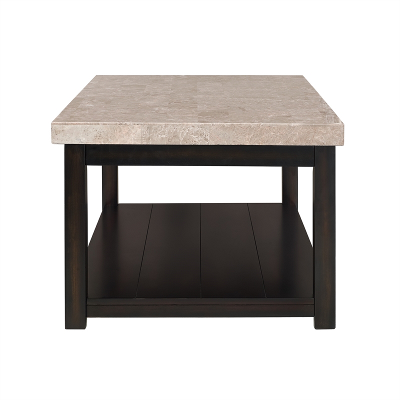 Picket House Furnishings Caleb Coffee Table w/ Marble Top