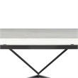 Picket House Furnishings Conner End Table with Metal Leg
