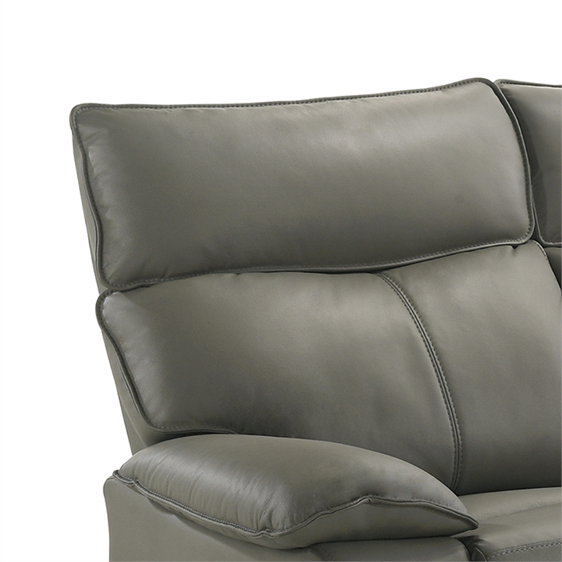 Picket House Furnishings Murray Motion Recliner in Aviarah Grey