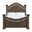 Picket House Furnishings Rosalinda Queen Panel Bed in Mahogany