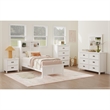 Brooklyn Kids 4-Drawer Chest in White