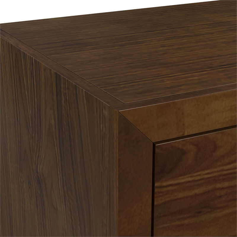 Picket House Furnishings Riley Solid Wood 6-Drawer Bedroom Dresser in Walnut