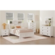 Brooklyn Kids Full Bookcase Bed in White