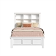 Brooklyn Kids Full Bookcase Bed in White
