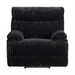 Picket House Furnishings Merrick Motion Recliner in Masis Black
