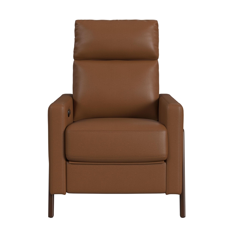 Picket House Furnishings Continental P2 Recliner in Pebble Tan