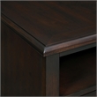 Picket House Furnishings Chad Chairside Table with USB in Cherry