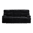 Picket House Furnishings Merrick Motion Sofa in Masis Black