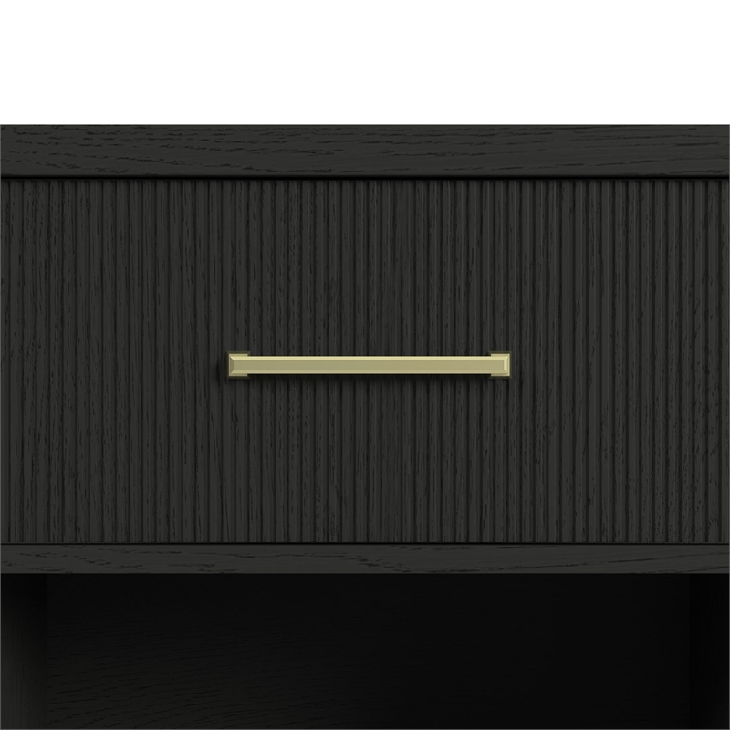 Picket House Furnishings Woodridge  Server in Black with Grain