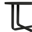 Picket House Furnishings Woodridge  Round Dining Table in Black with Grain