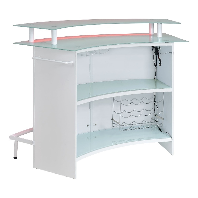 Picket House Furnishings Valerie Bar Table in White